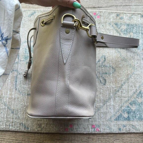 J.W. Hulme leather drawstring bucket bag - Picture 5 of 13